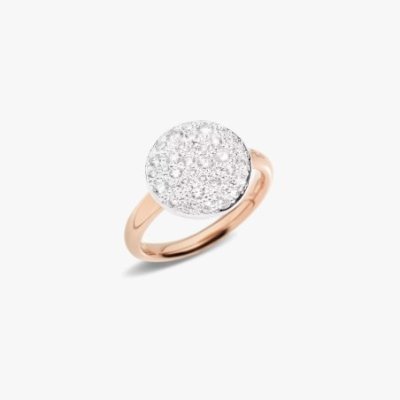 Pomellato - Anello Sabbia - Oro Rosa - Diamanti