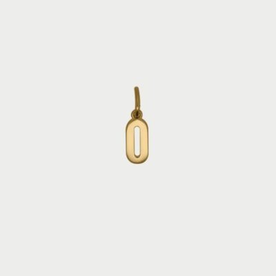 Rue Des Mille - Charm Lettera O - Argento 925