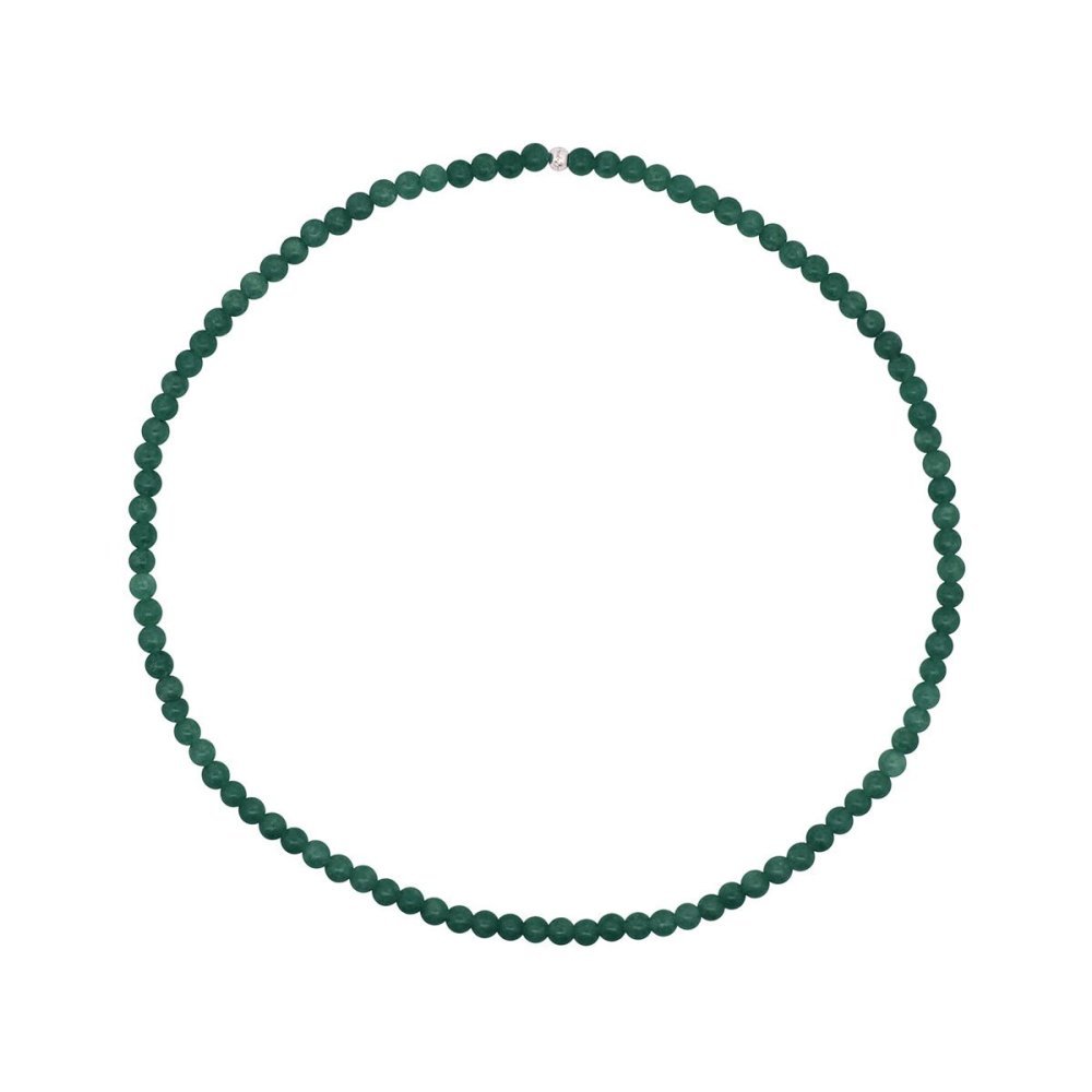 Rue Des Mille - Base Girocollo - Giada Verde - Argento
