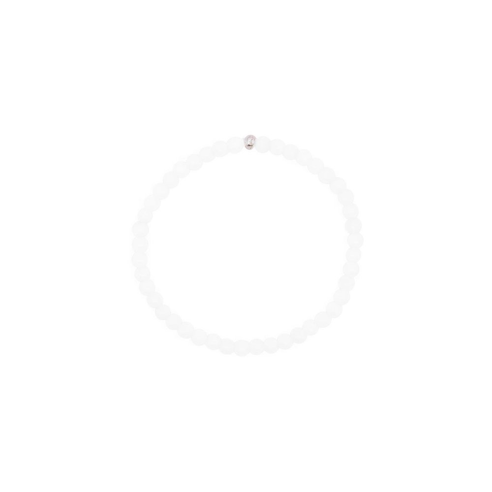Rue Des Mille - Base Bracciale - Agata Bianca - Argento