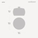 Sambonet - Secchio Ghiaccio Termico - Rotondo - Ø 14,0 Cm