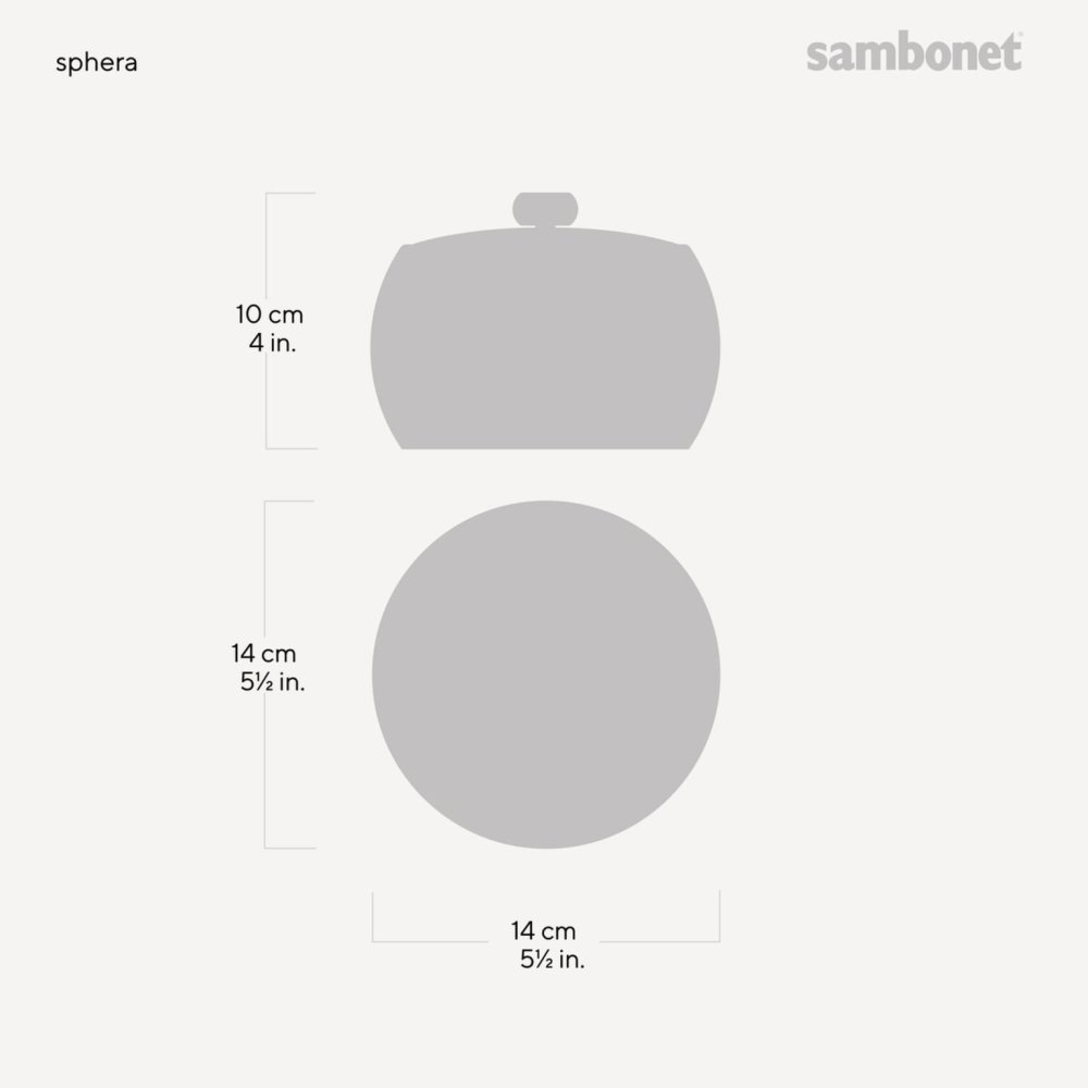 Sambonet - Secchio Ghiaccio Termico - Rotondo - Ø 14,0 Cm