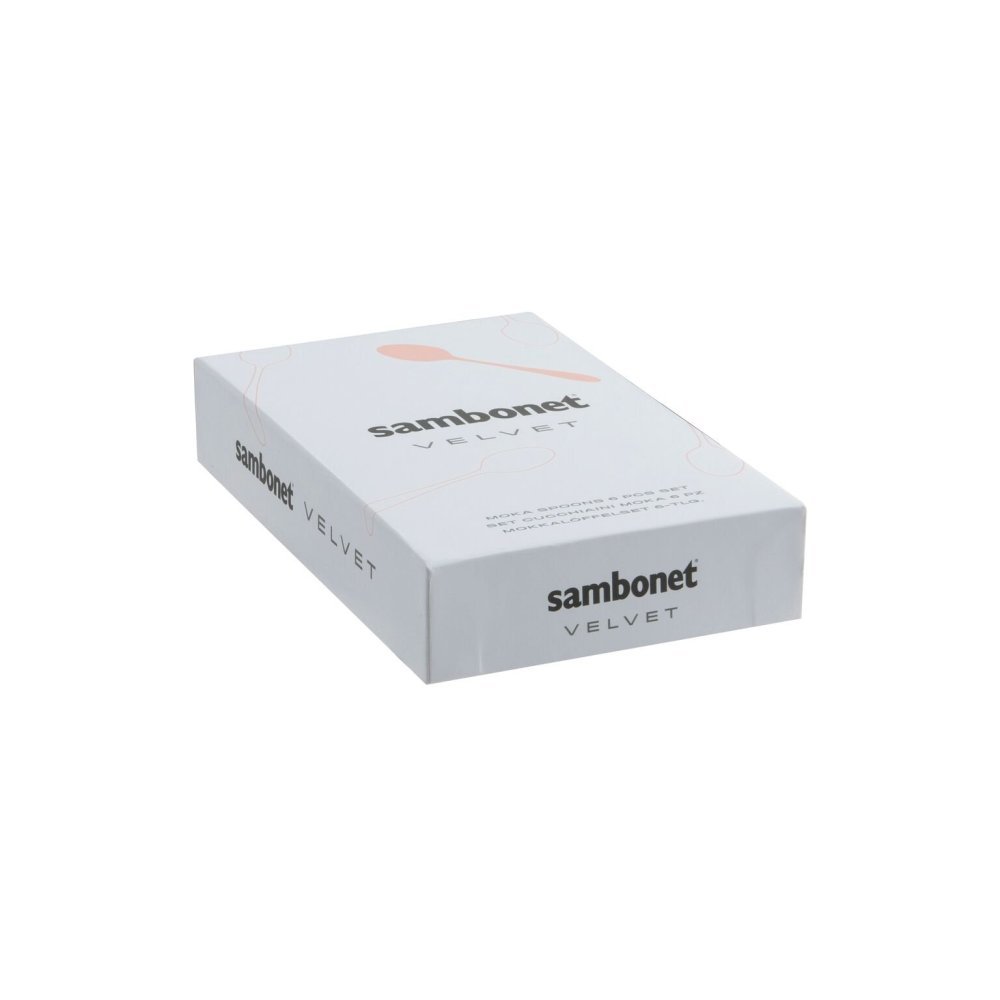 Sambonet - Set Cucchiaini Velvet - Acciaio Inox
