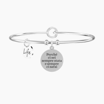 Kidult - Bracciale Amicizia - Acciaio - Ciondolo