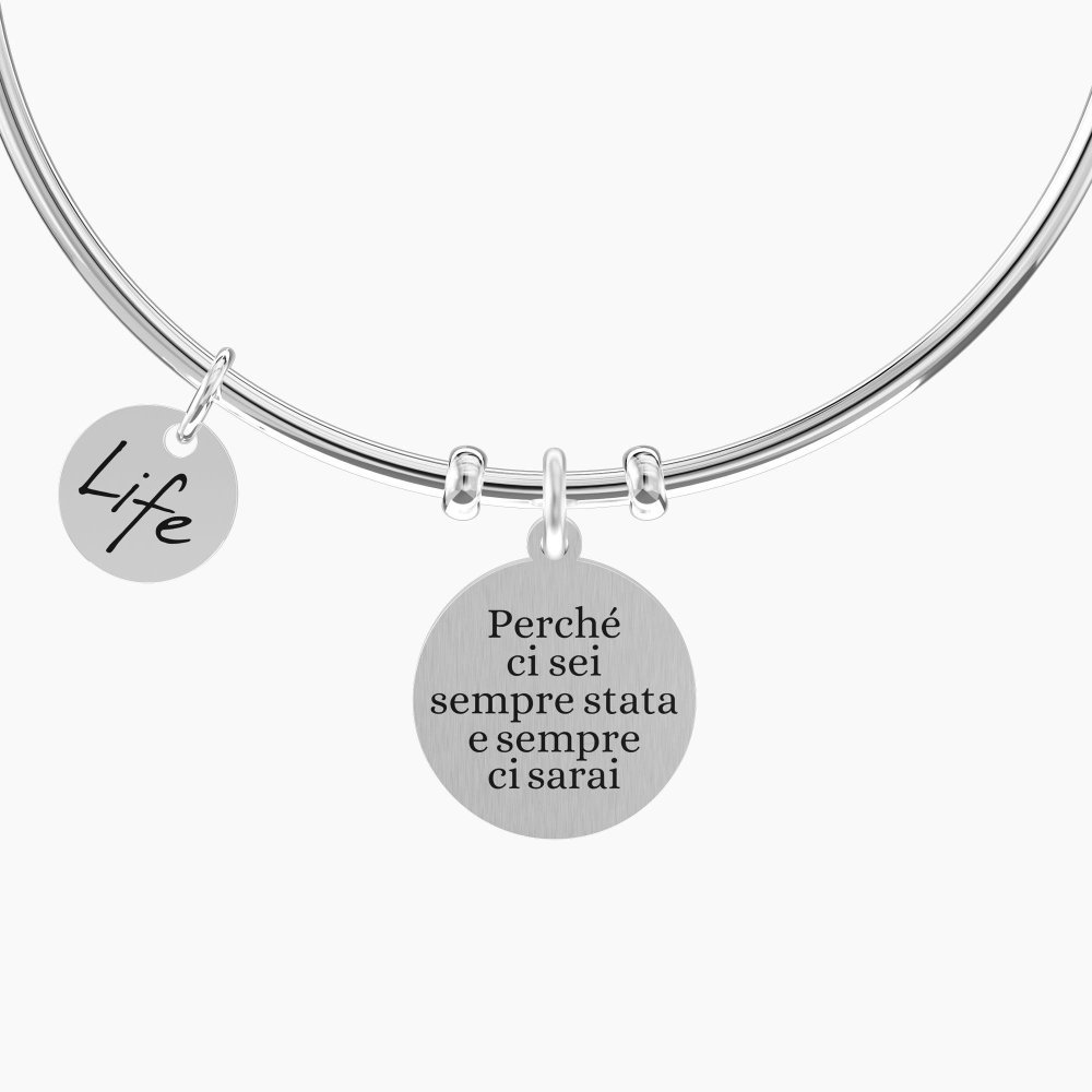Kidult - Bracciale Amicizia - Acciaio - Ciondolo