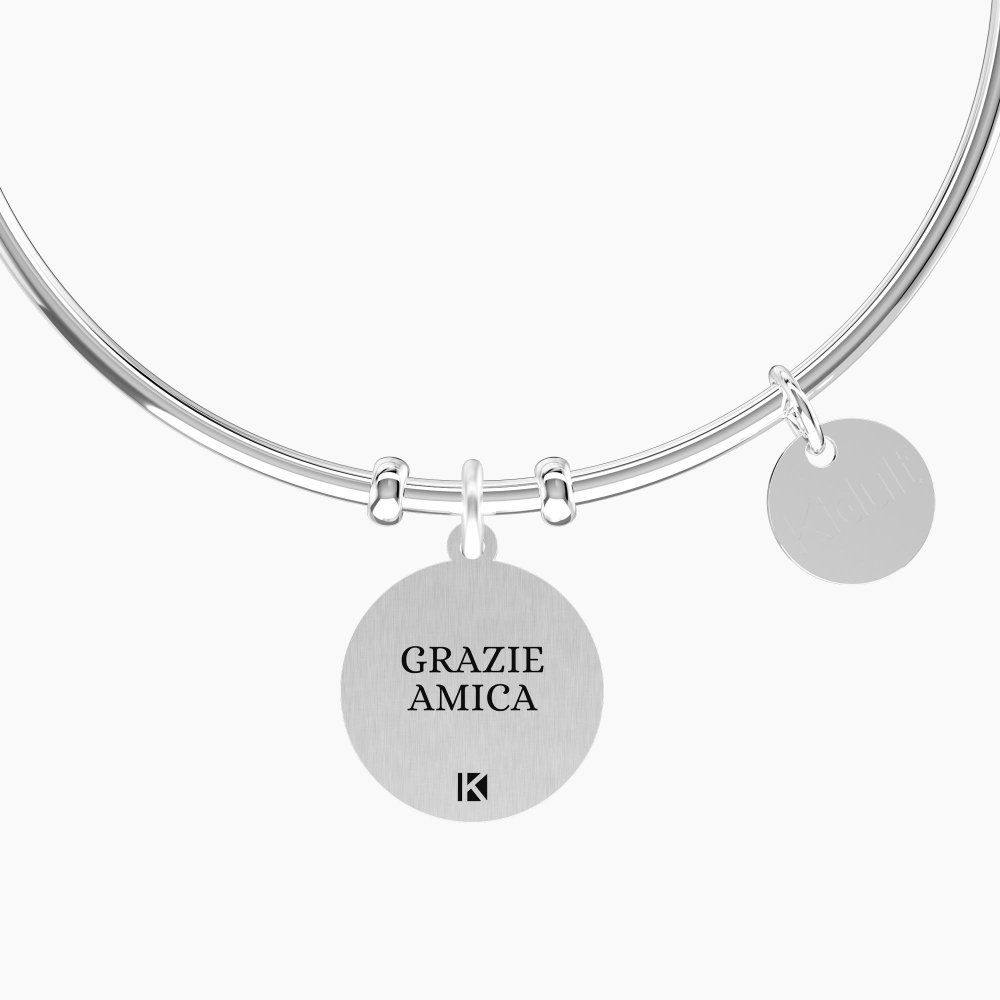 Kidult - Bracciale Amicizia - Acciaio - Ciondolo