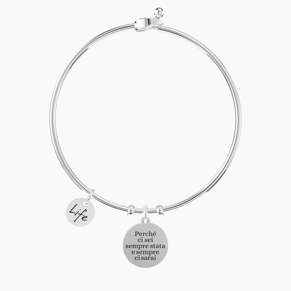Kidult - Bracciale Amicizia - Acciaio - Ciondolo