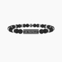 Kidult - Bracciale Fratello - Acciaio - Pietra Lavica
