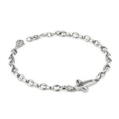 Boccadamo - Abr767 Bracciale - Acciaio - Zirconi