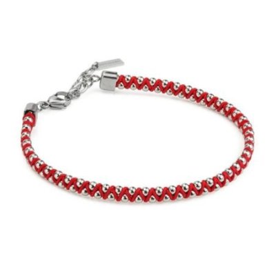 Boccadamo - Bracciale Abr774B - Acciaio - Rosso