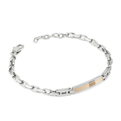 Boccadamo - Abr766 Bracciale - Acciaio - Oro Rosa