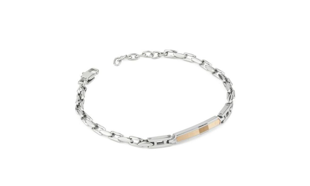 Boccadamo - Abr766 Bracciale - Acciaio - Oro Rosa