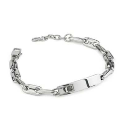 Boccadamo - Bracciale Uomo - Acciaio - Zircone