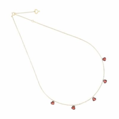 Maman Et Sophie - Girocollo Cuori Nudi - Oro 18Kt