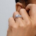 Anello Doppi Cuori Luminosi