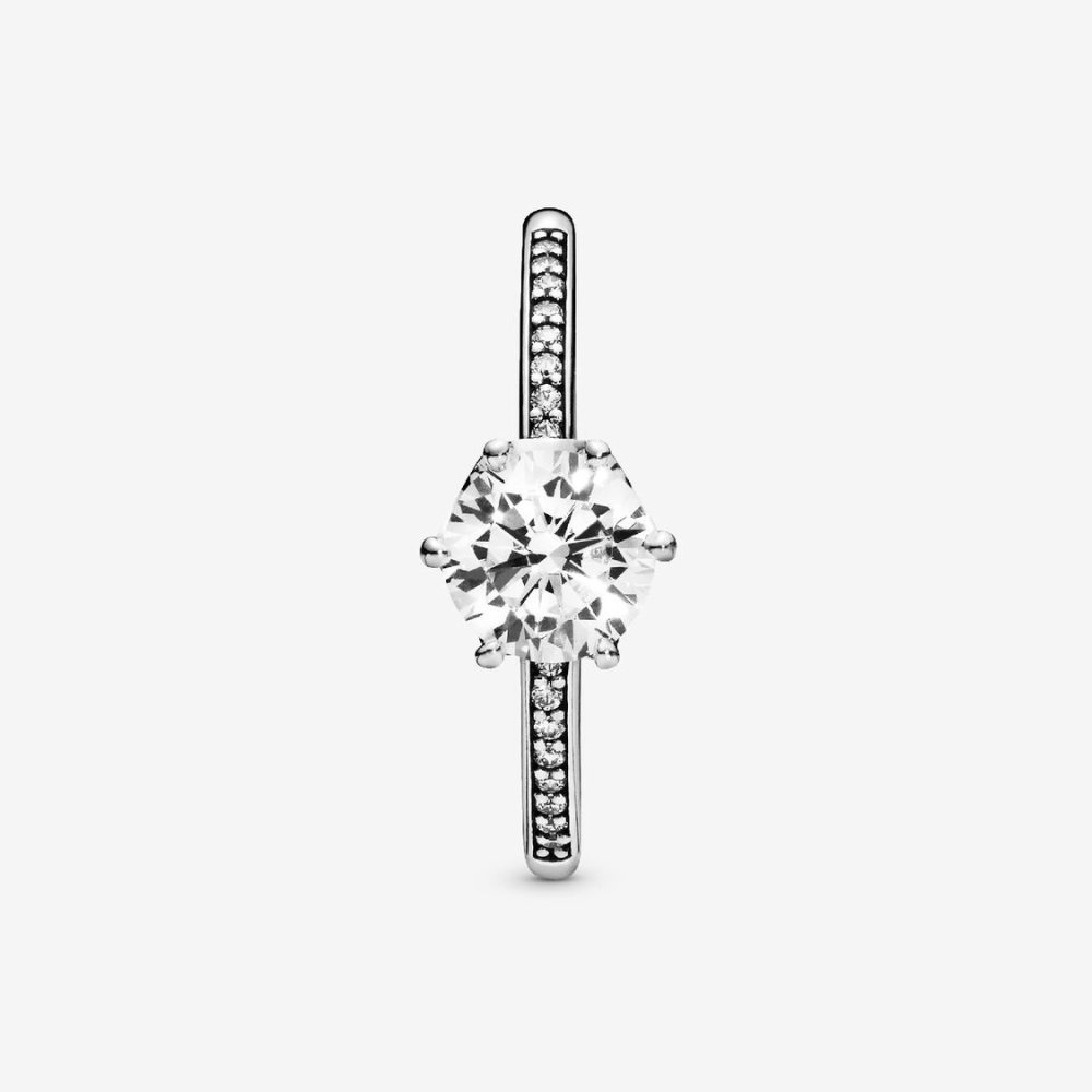 Anello Corona Scintillante