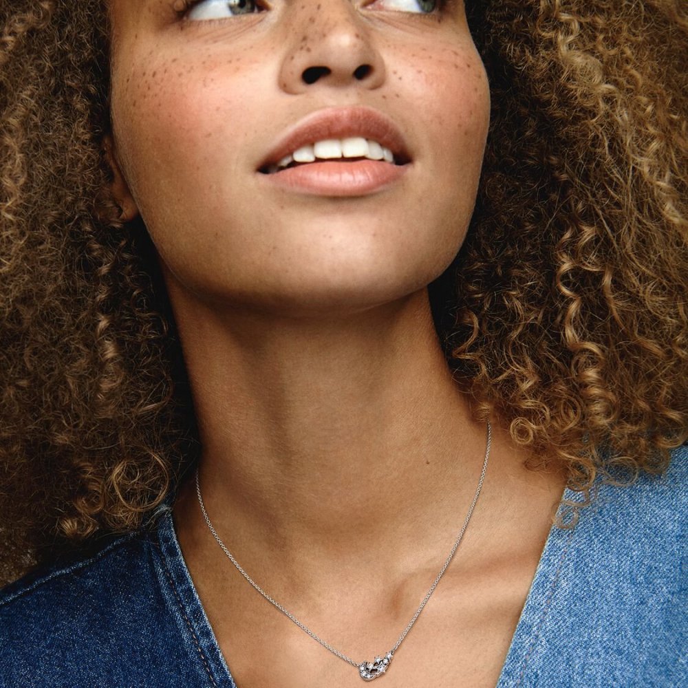 Collana Luna Crescente e Stelle