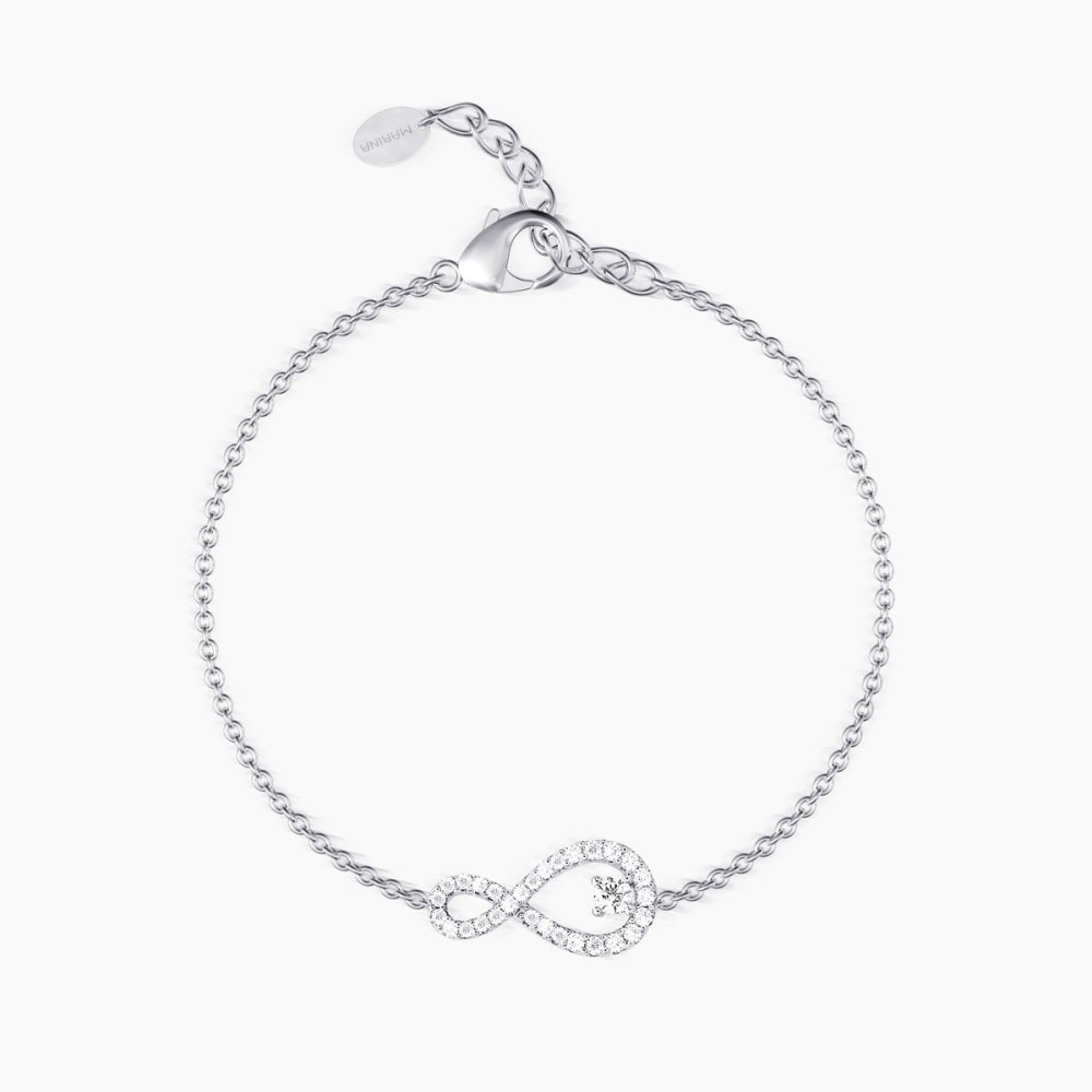 Mabina - Bracciale In Argento 925 - Ciondolo Infinito