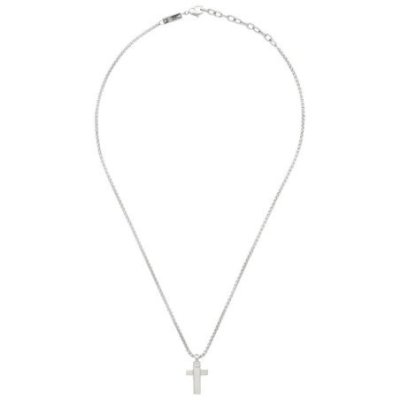 Breil Jewels - Collana Tag And Cross - Acciaio - Argento