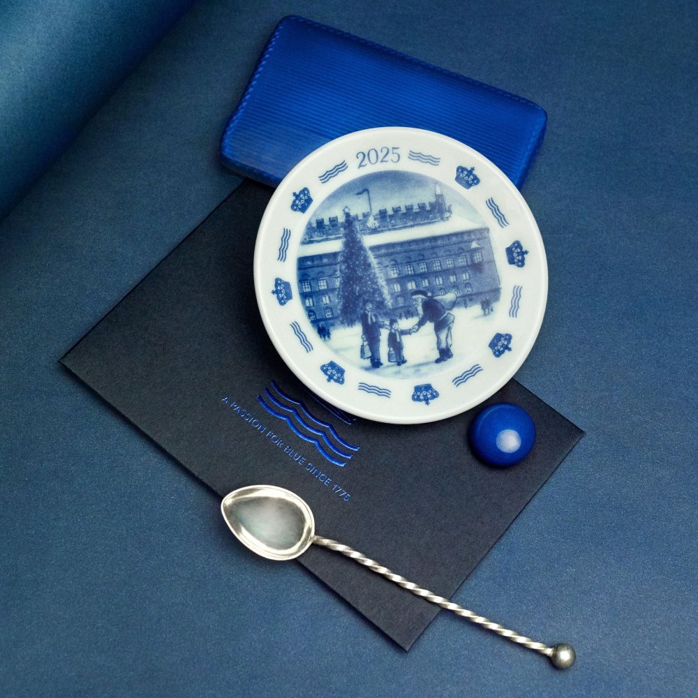 Royal Copenhagen - Plaquette Di Natale 2025 - 8,5 Cm
