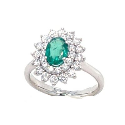 Salvini - Anello Love For Color - Oro Bianco - Diamante
