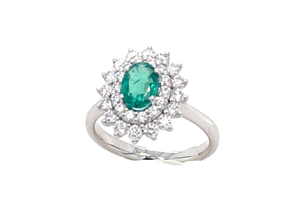 Salvini - Anello Love For Color - Oro Bianco - Diamante