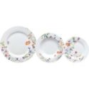 servizio piatti 18 pezzi Flora Porcellana Bianco - Andrea Fontebasso