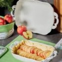 Pirofila con manici rettangolare cm 31x19x h 6 Brigitte  Porcellana Bianco - Andrea Fontebasso