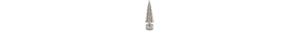 Albero Led Girevole h 35 cm Vetro Grigio - Andrea Fontebasso