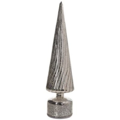 Albero led girevole h 40 cm Vetro Grigio - Andrea Fontebasso