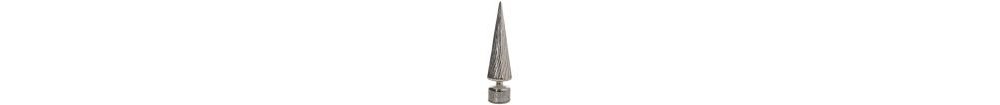 Albero led girevole h 40 cm Vetro Grigio - Andrea Fontebasso