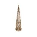 Albero con led h 35 cm Vetro Oro - Andrea Fontebasso