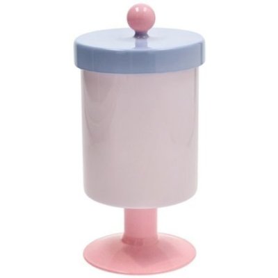 Barattolo Alzata h 20 cm Vetro Multicolor - Andrea Fontebasso