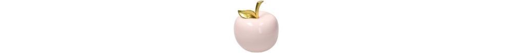 Mela h. 15 Apple Porcellana Rosa - Andrea Fontebasso