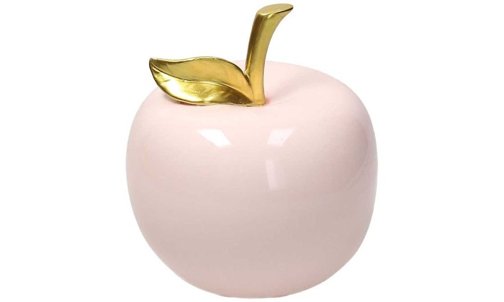 Mela h. 12 Apple Porcellana Rosa - Andrea Fontebasso