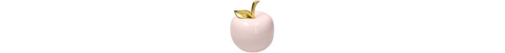 Mela h. 12 Apple Porcellana Rosa - Andrea Fontebasso