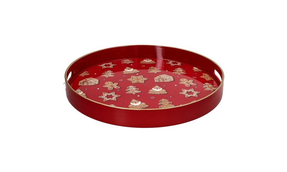 Vassoio 38 cm Gingerbread Polipropilene Rosso - Andrea Fontebasso