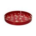 Vassoio 38 cm Gingerbread Polipropilene Rosso - Andrea Fontebasso