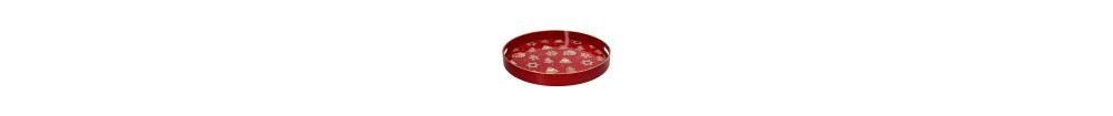 Vassoio 38 cm Gingerbread Polipropilene Rosso - Andrea Fontebasso
