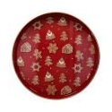 Vassoio 38 cm Gingerbread Polipropilene Rosso - Andrea Fontebasso