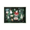 Vassoio 48 x 35 cm Party Time Polipropilene Verde - Andrea Fontebasso