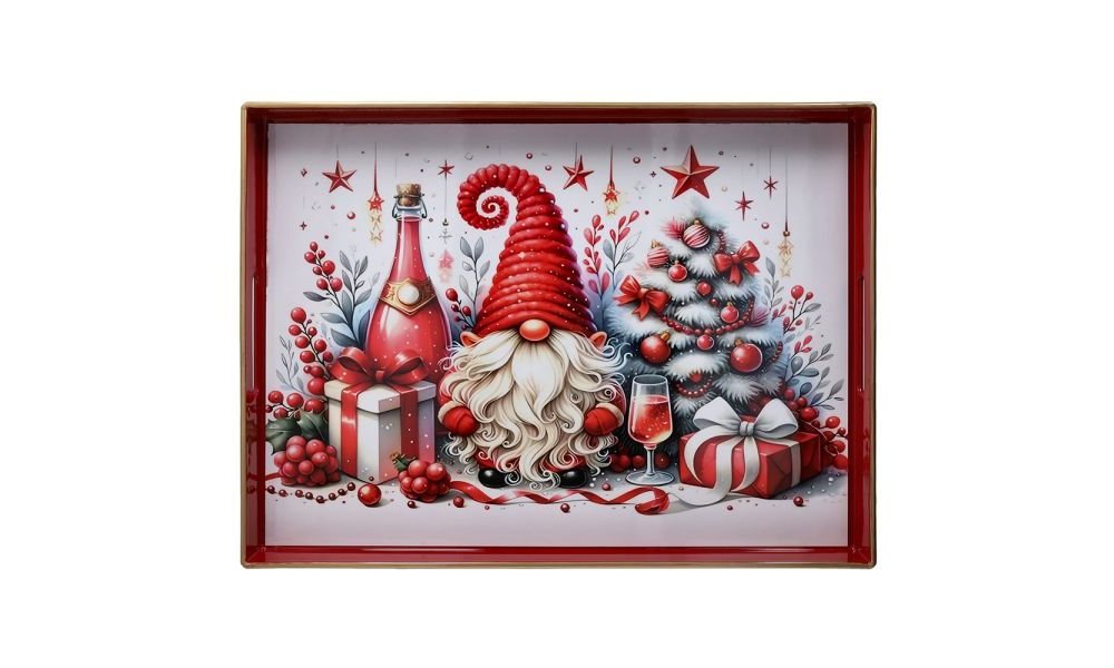 Vassoio 48 x 35 cm Party Time Polipropilene Multicolor - Andrea Fontebasso