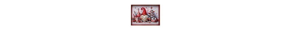 Vassoio 48 x 35 cm Party Time Polipropilene Multicolor - Andrea Fontebasso
