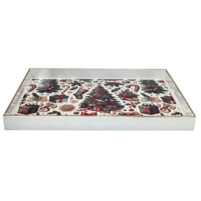 Vassoio 48 x 35 cm Party Time Polipropilene Multicolor - Andrea Fontebasso
