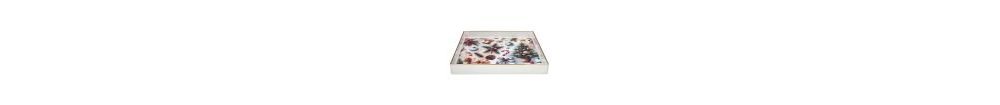 Vassoio 35 x 35 cm Party Time Polipropilene Multicolor - Andrea Fontebasso
