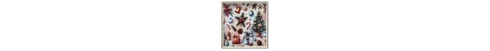 Vassoio 35 x 35 cm Party Time Polipropilene Multicolor - Andrea Fontebasso