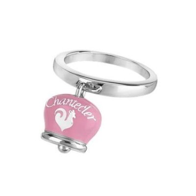 Chantecler - Anello Et Voilà - Argento - Rosa