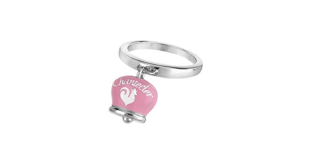 Chantecler - Anello Et Voilà - Argento - Rosa