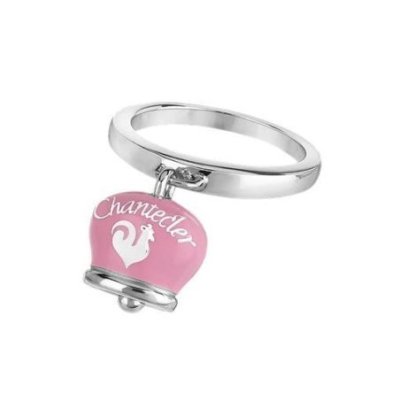 Chantecler - Anello Et Voilà - Argento - Rosa