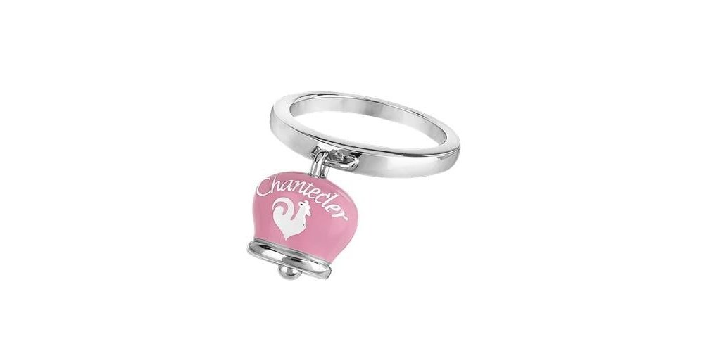 Chantecler - Anello Et Voilà - Argento - Rosa